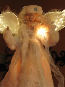 Angels are a popular Christmas decoration