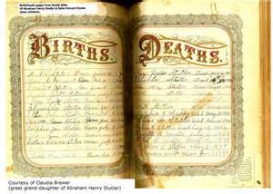 Genealogy Friday: 9 Places to search for records before Vital Records