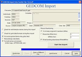 What is a Gedcom?
